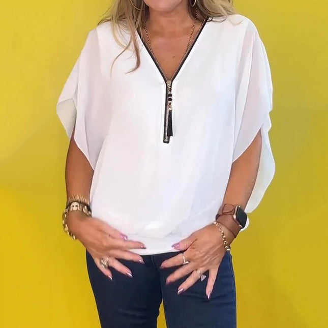 Chique Chiffon Comfort Top